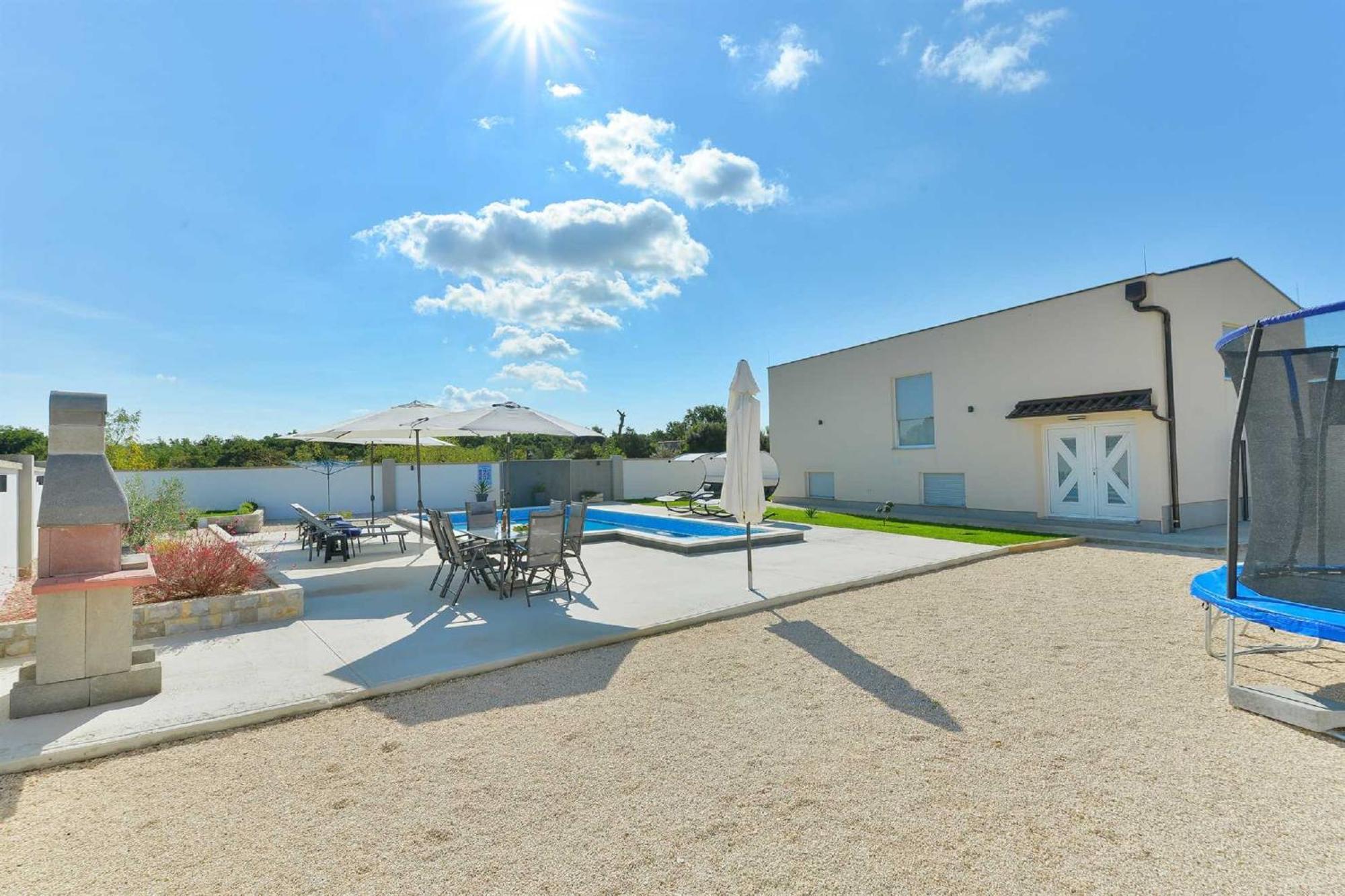 Villa Miranda With Pool Zaton  Exterior photo