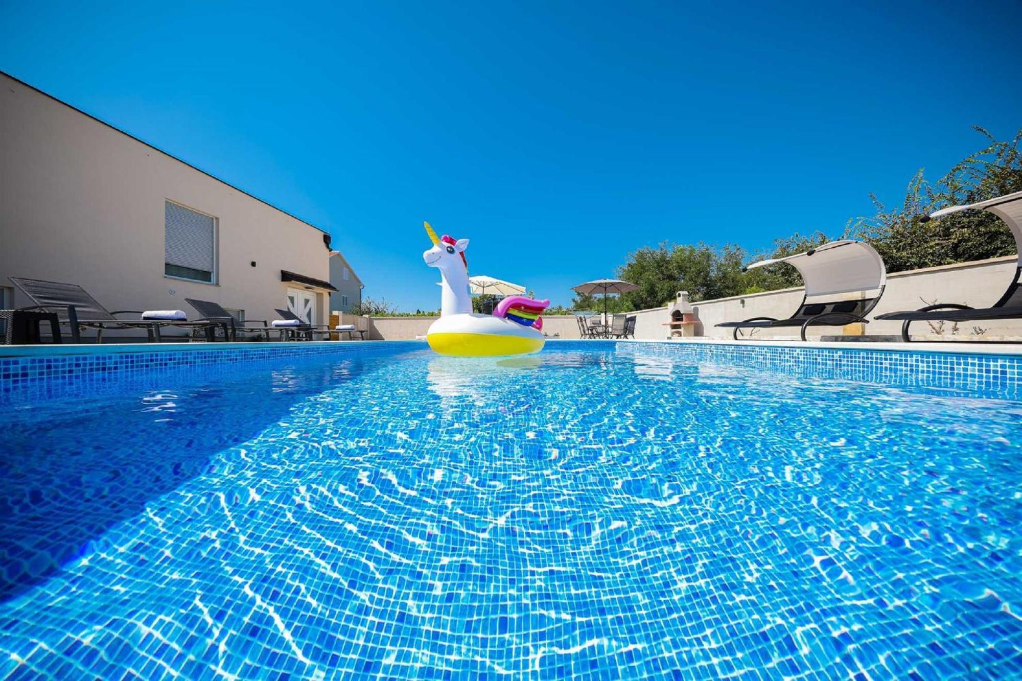 Villa Miranda With Pool Zaton  Exterior photo