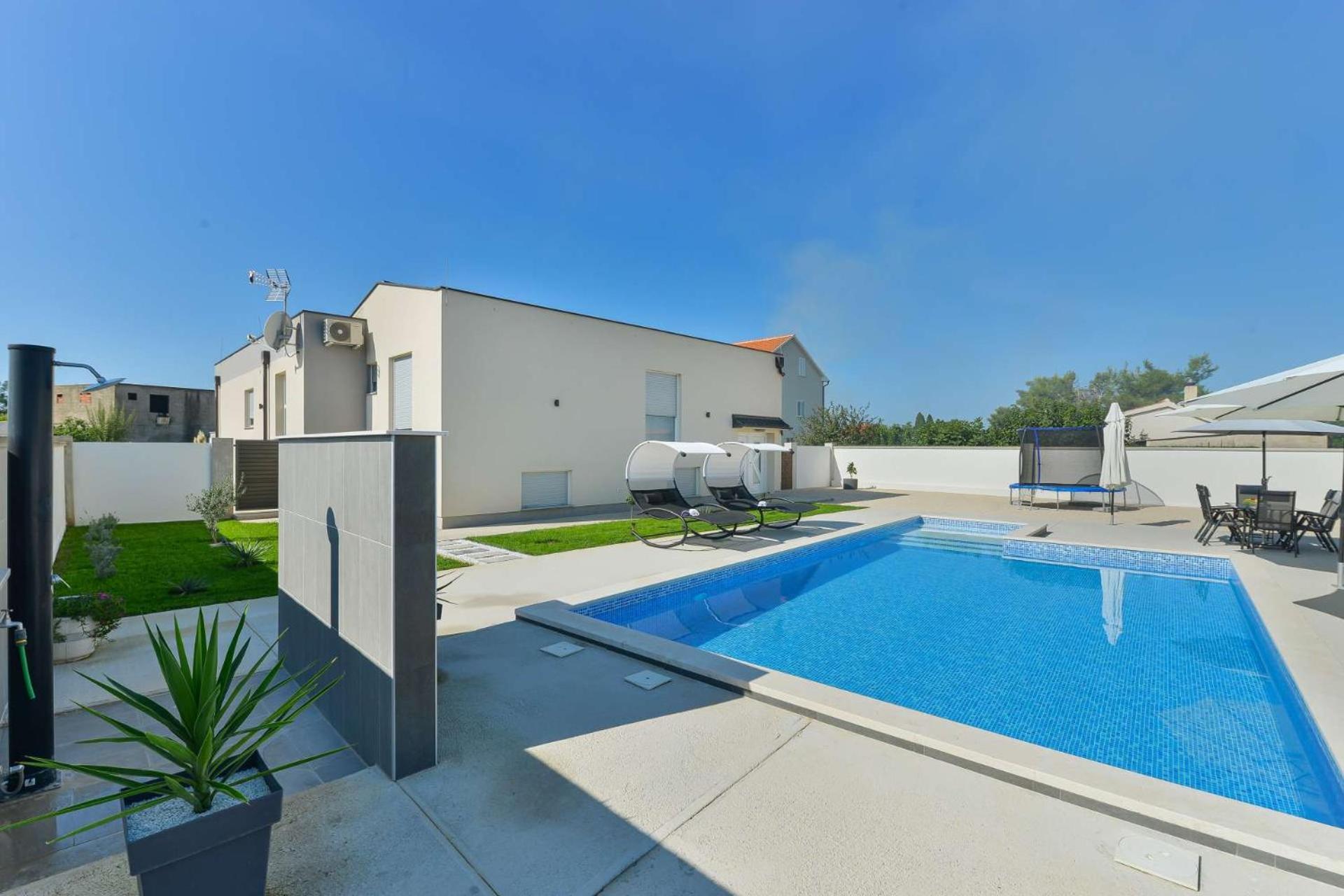Villa Miranda With Pool Zaton  Exterior photo